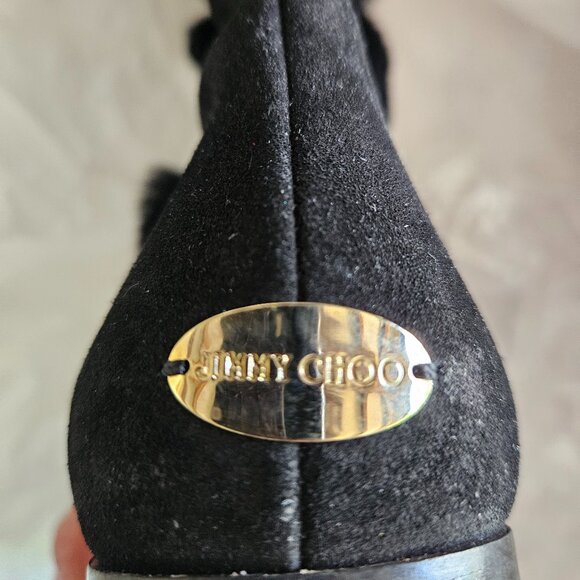 Jimmy Choo Boots -  Danube - Rabbit + suede - Picture 3 of 7